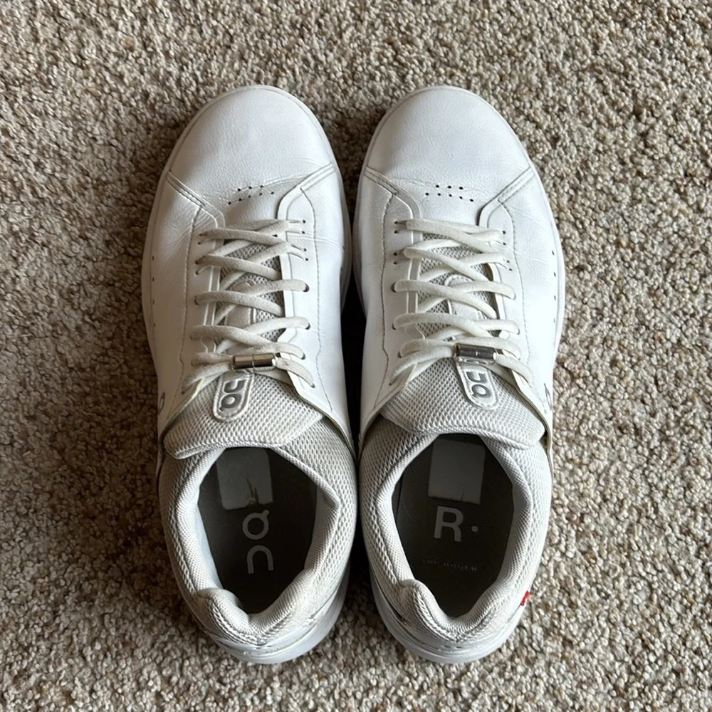 On Running Men’s The Roger Advantage White Sneakers Tennis Shoe Men’s US 8 Eu 41 - Picture 10 of 11